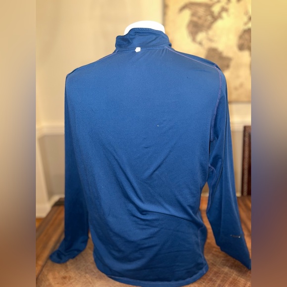 Men’s Nike Dri-Fit Sz Large Blue 1/4 zip. Great condition - Picture 3 of 5